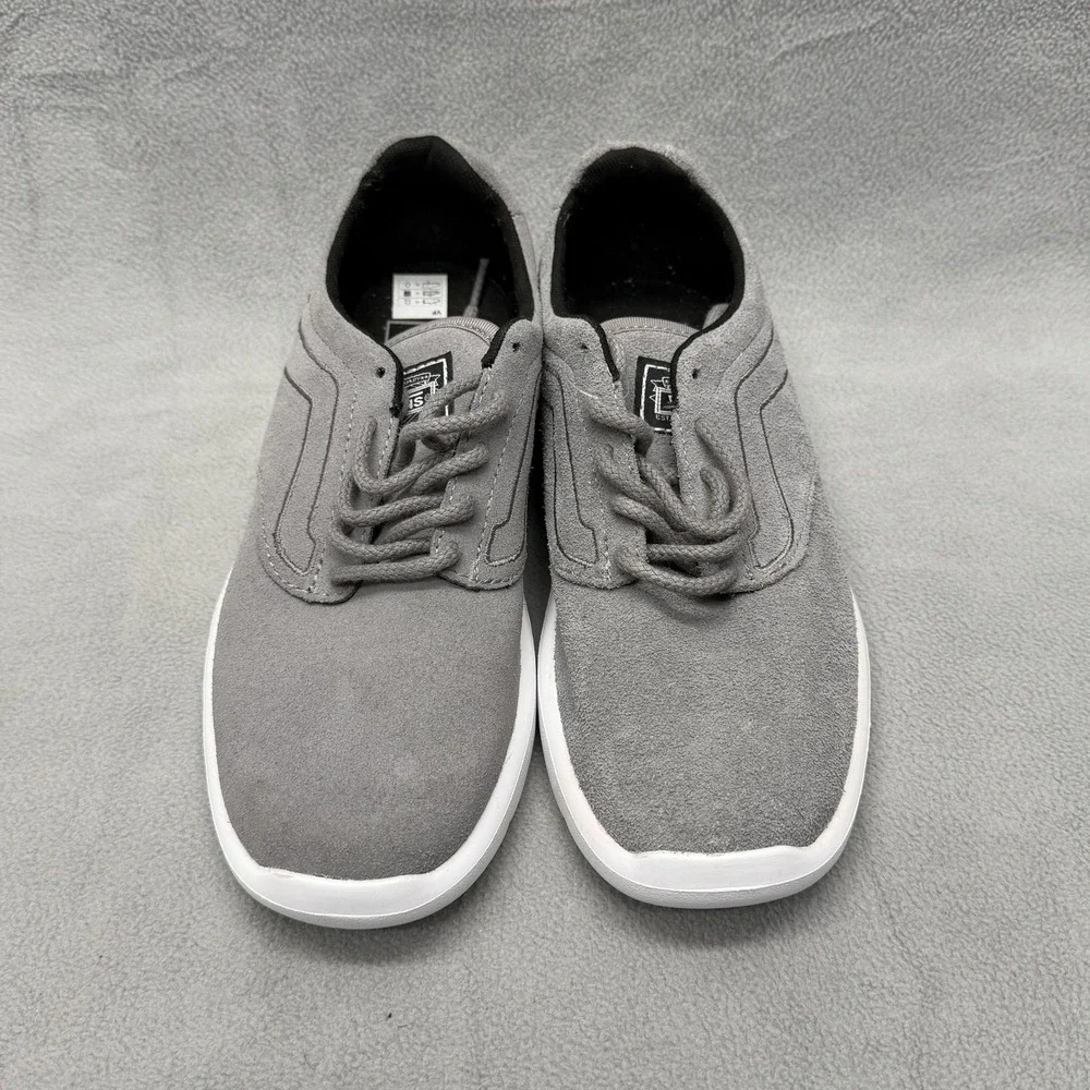 Vans ISO 1.5 Shoes Womens Size 7 Gray Suede UltraCush Lite Low Top Casual‎